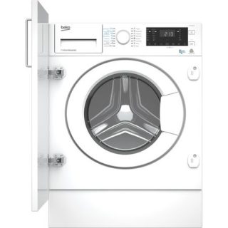 Masina de spalat rufe cu uscator incorporabila Beko HITY854310F