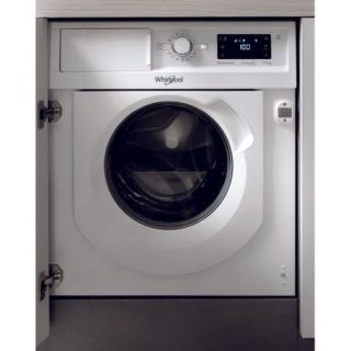 Masina de spalat rufe cu uscator incorporabila Whirlpool BIWDWG75148EU